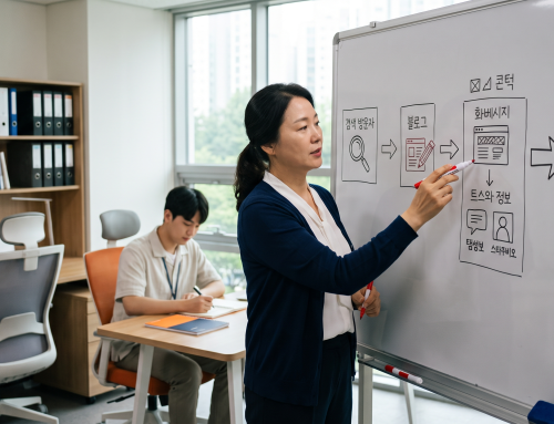 학원 홈페이지와 블로그 운영 구조 (모집 문의를 만드는 콘텐츠 설계)