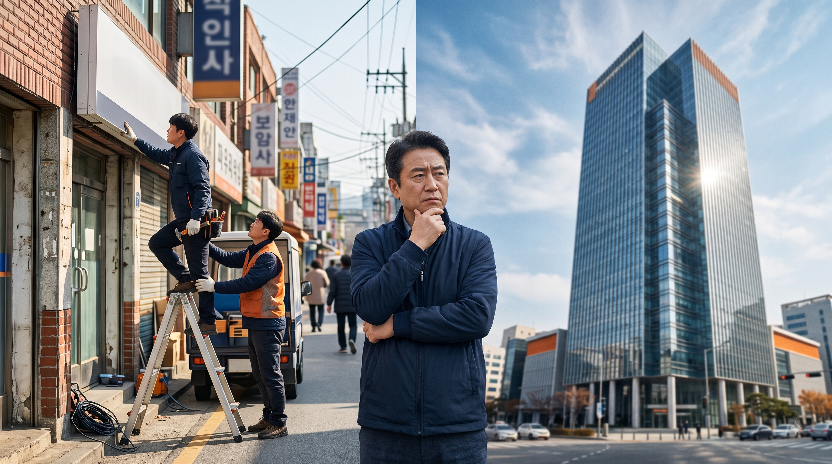 경기도 지역 광고대행사와 전국 업체의 현장 대응 비교