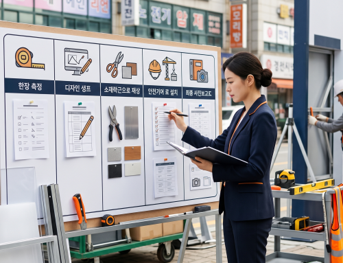옥외광고 대행사의 시공 실행력 검증 5단계